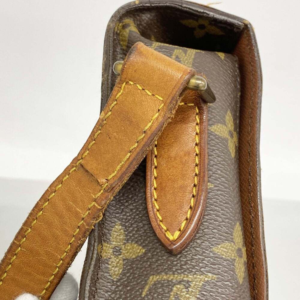 LOUIS VUITTON Brown Monogram Shoulder Bag - Picture 10 of 13